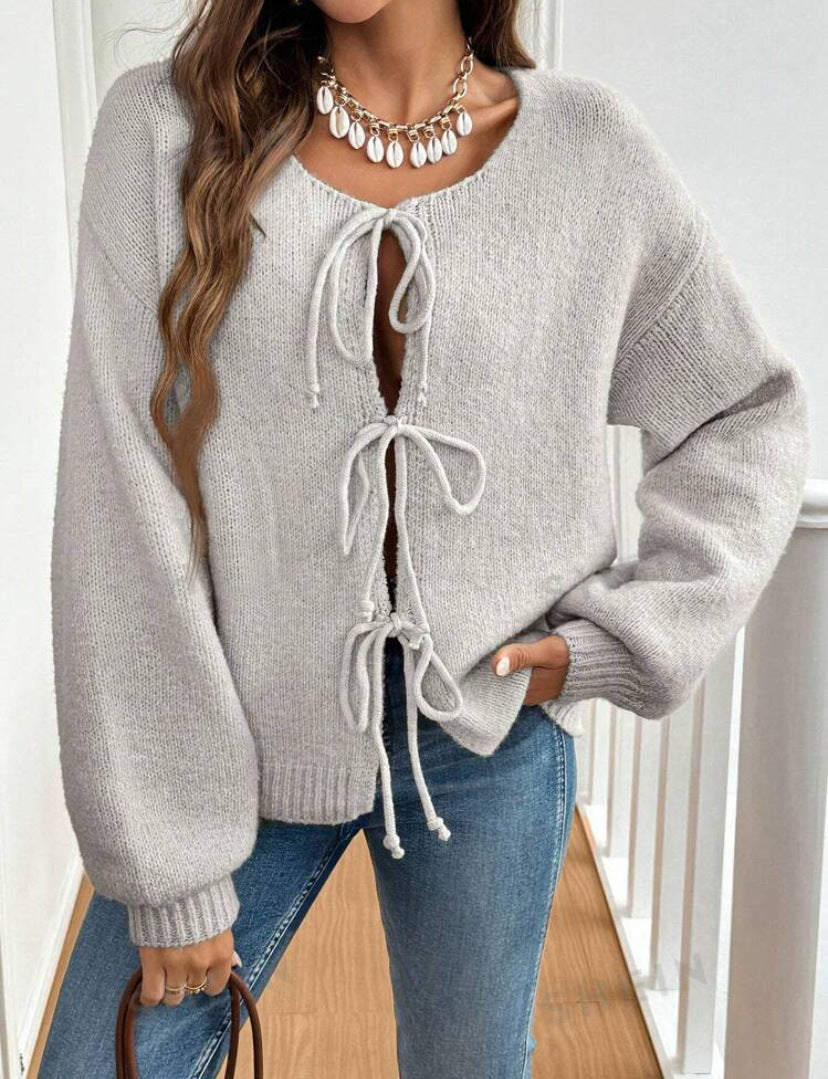 Noa | Vest Met Strik