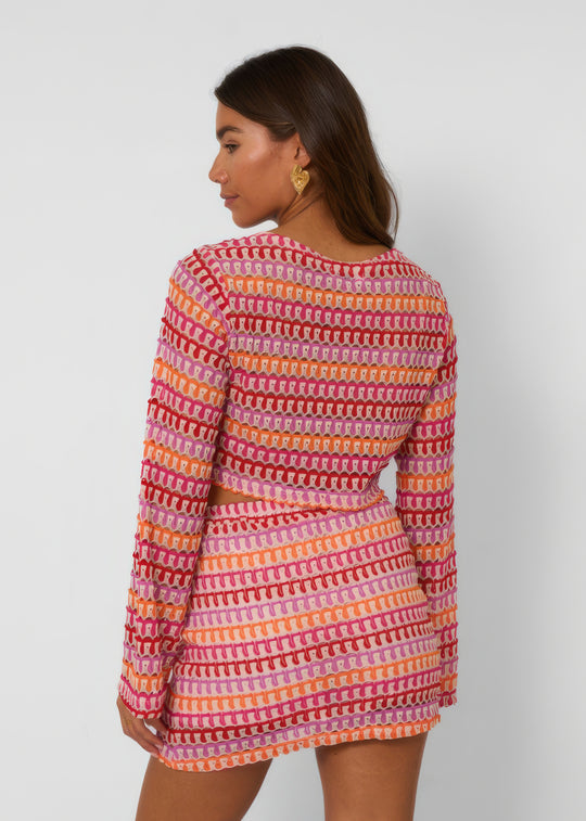 Emily | Set Festival Top Met Korte Rok