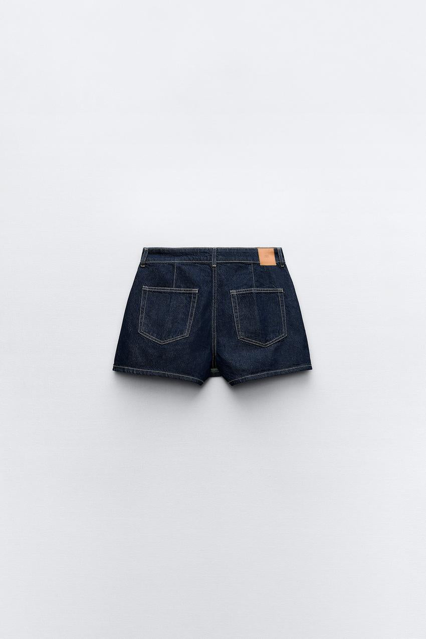 Salomé | Denim Set Top Met Skort