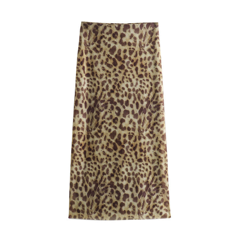Sacha | Panterprint Set Top Met Rok