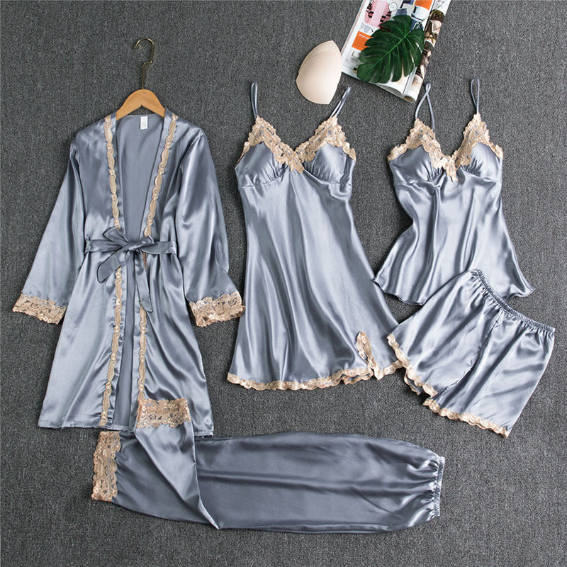 Senna | Luxe Satijnen Pyjama Set
