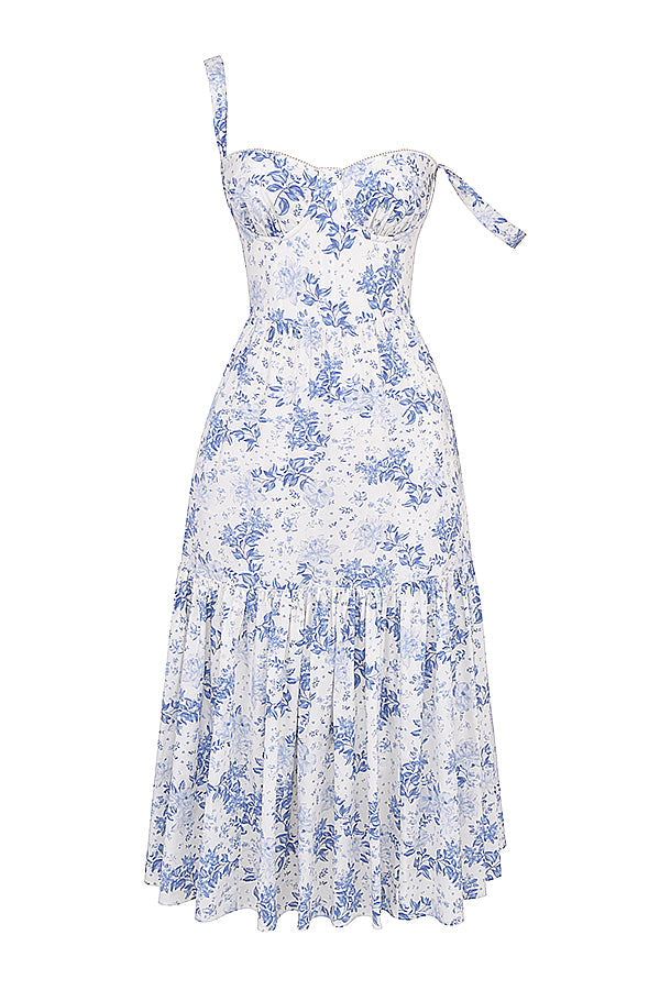 Joanna | Midi Bloemenjurk