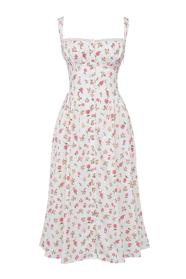 Joanna | Midi Bloemenjurk