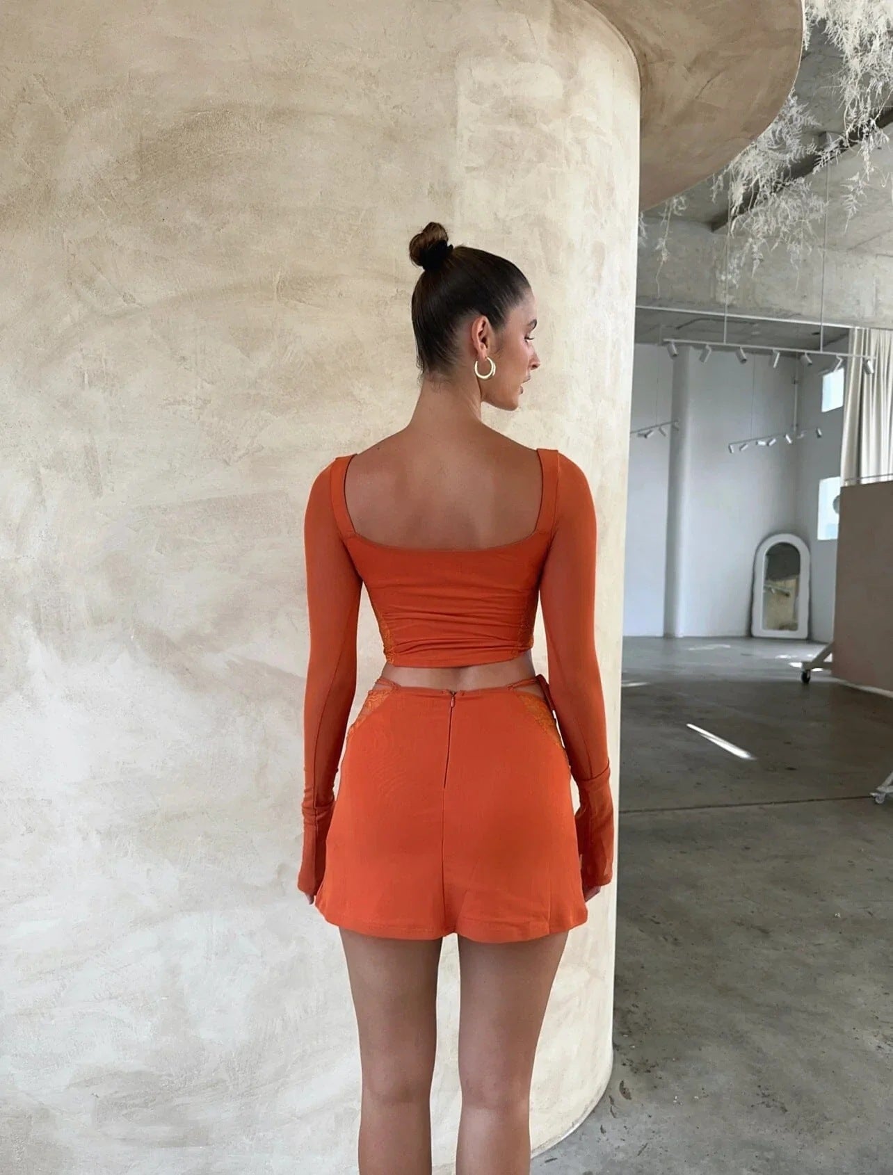 Lois | Set Top Met Skort