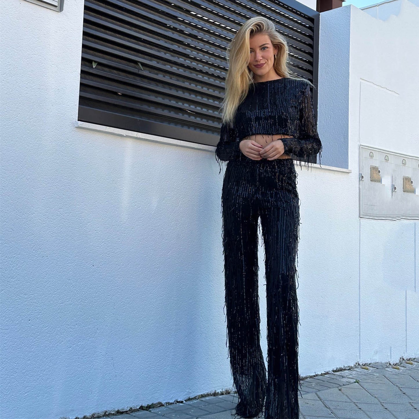 Grace | Glitterset Top Met Broek