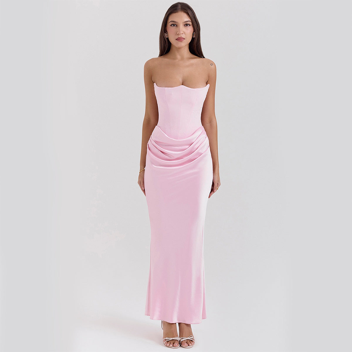 Sheila | Lange Corset Jurk