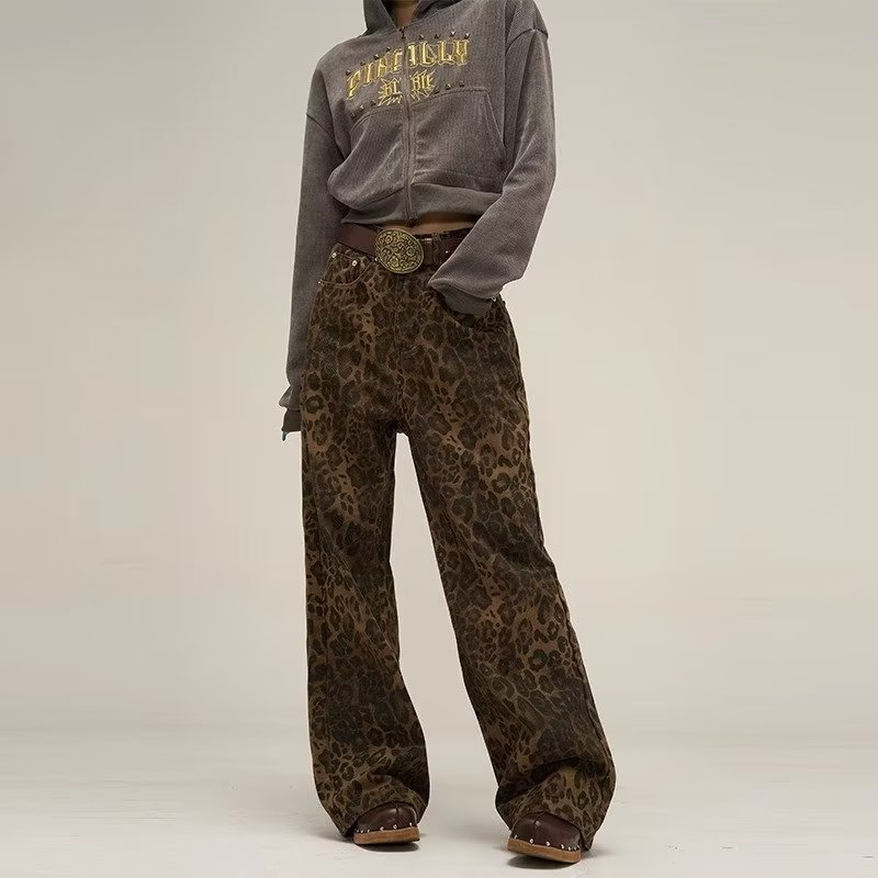 Pippa | Panterprint Jeans