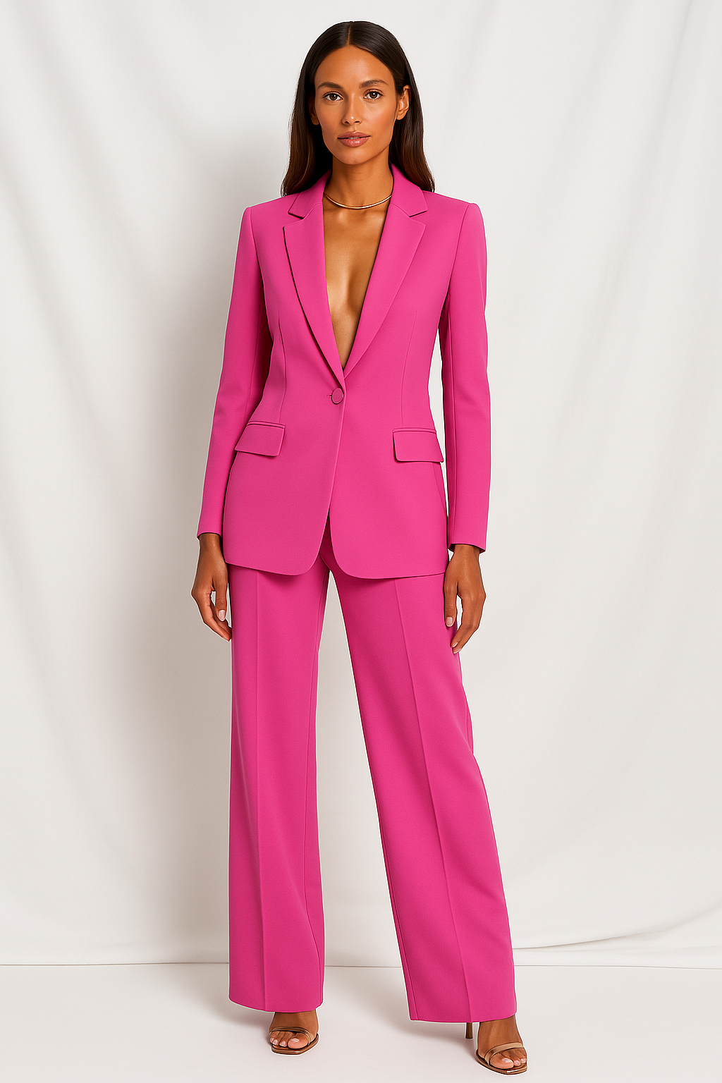 Livia | Tweedelige Set Blazer Met Broek Voor Dames