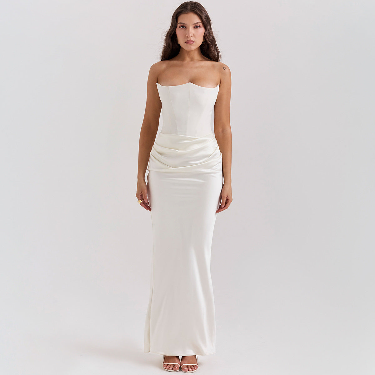 Sheila | Lange Corset Jurk