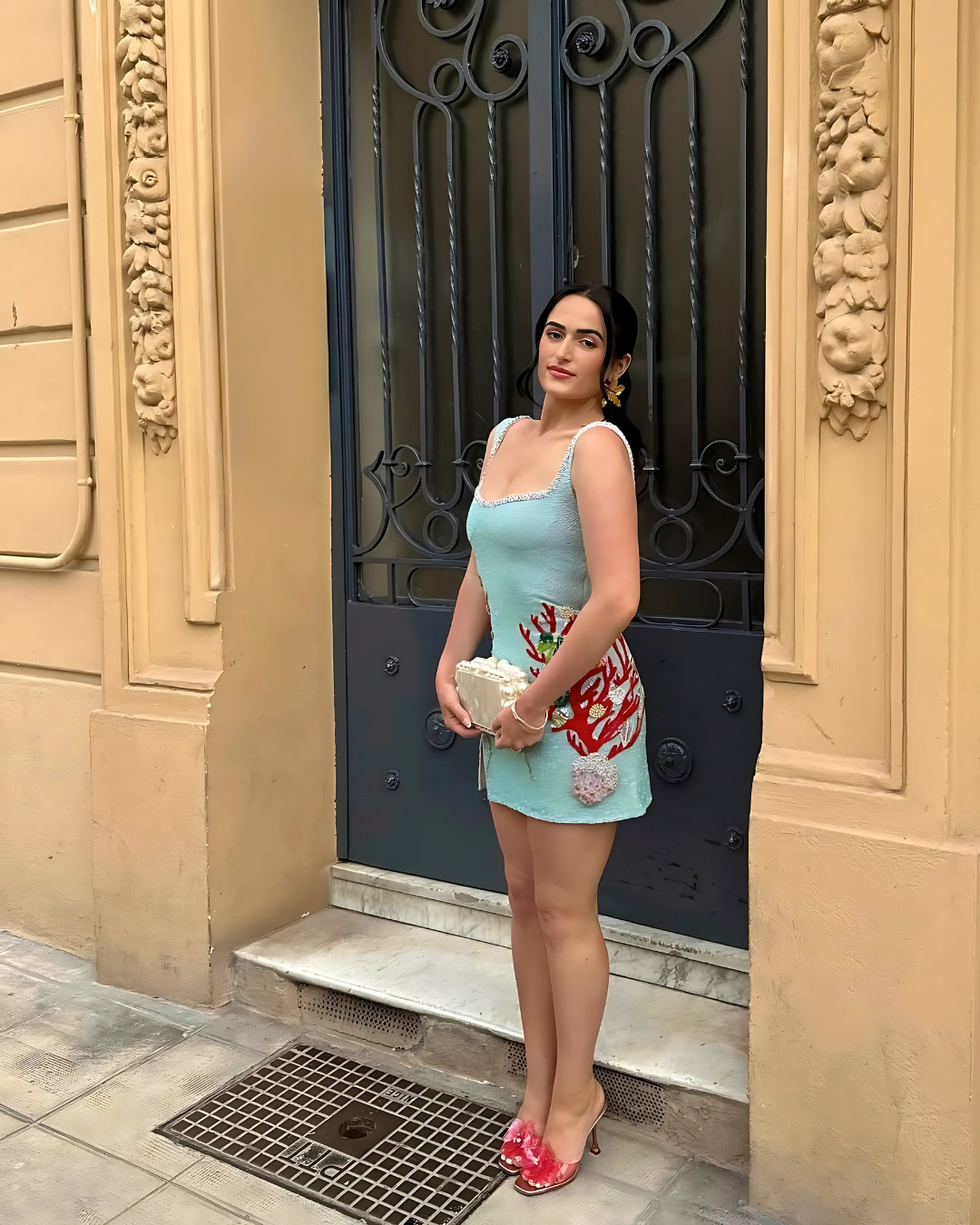 Tara | Glitter Mini Jurk