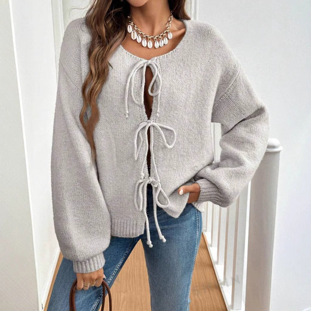 Noa | Vest Met Strik