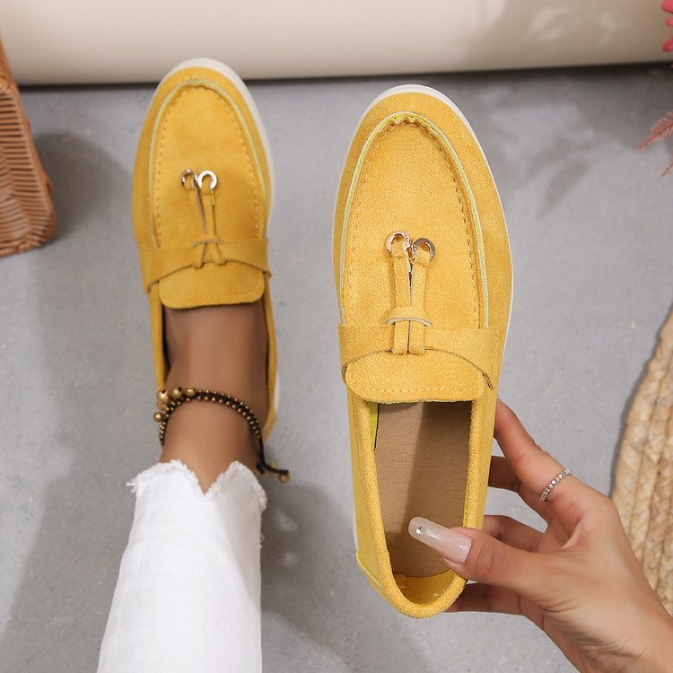 Lois | Suede Loafers