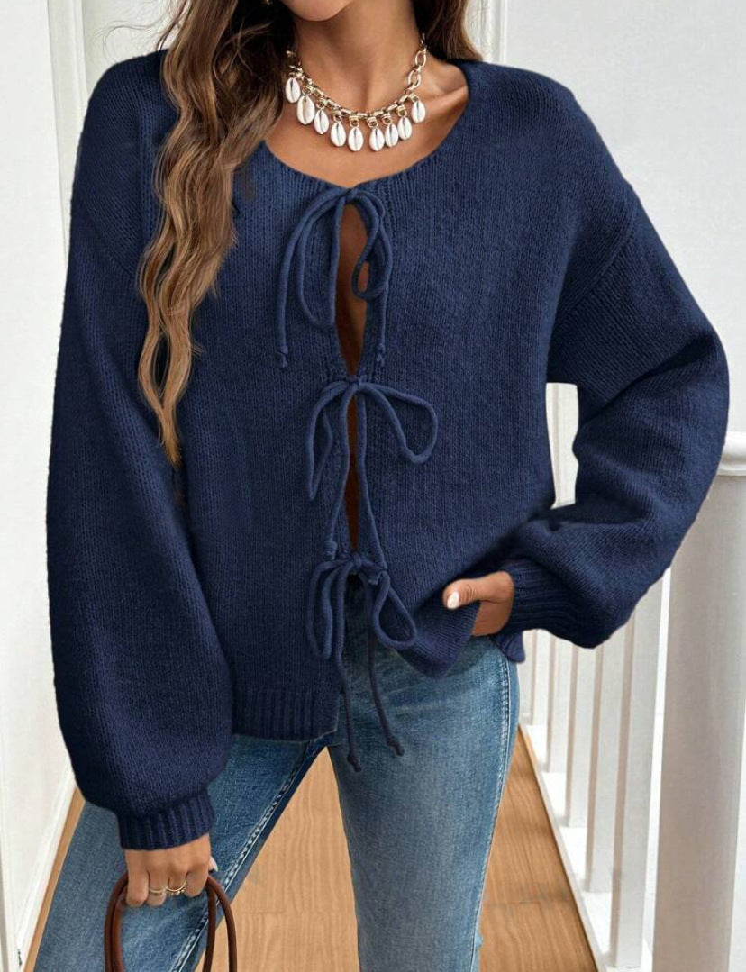Noa | Vest Met Strik