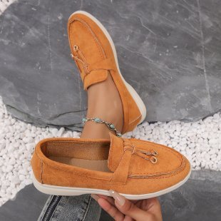 Lois | Suede Loafers