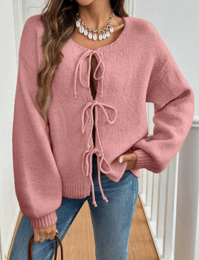 Noa | Vest Met Strik