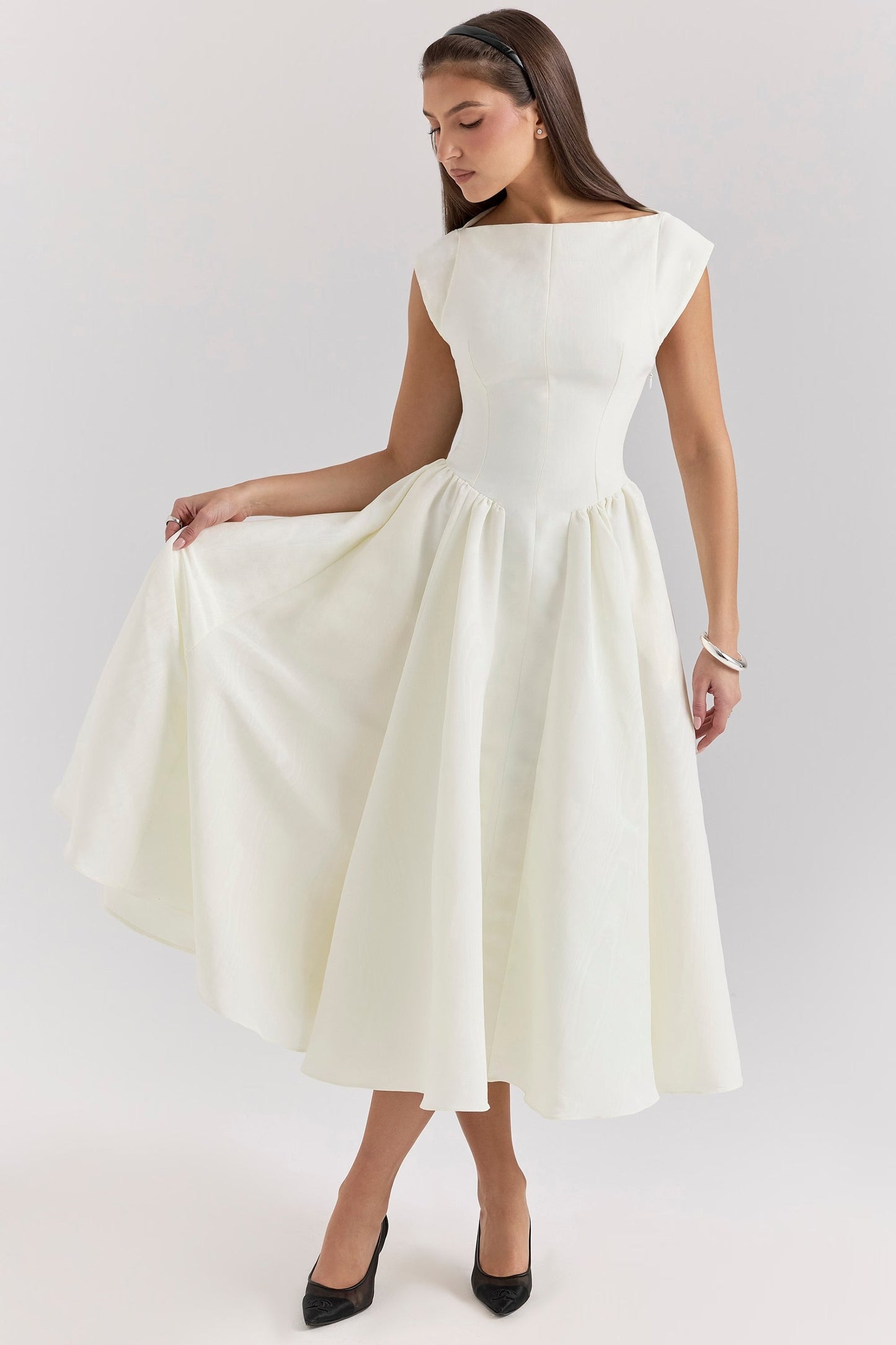 Vic | Elegante Midi Jurk