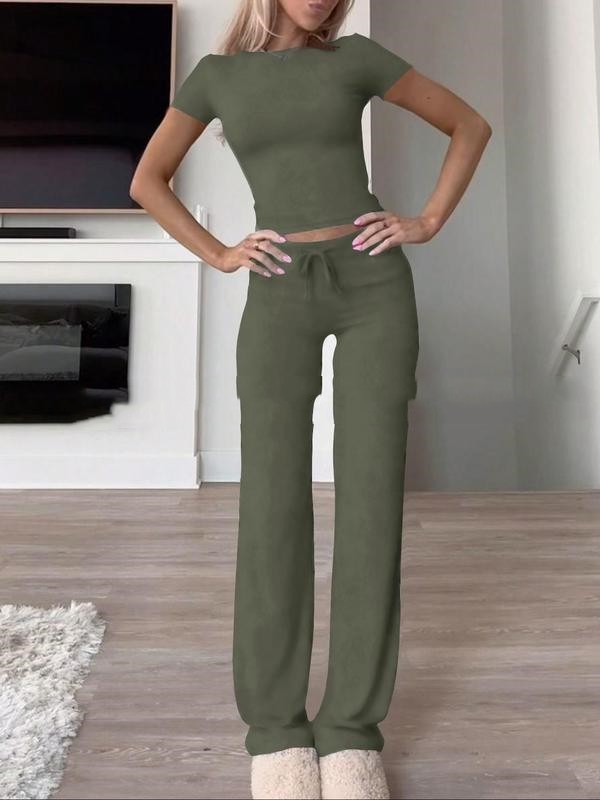 Clarice | Loungeset Top Met Lange Broek