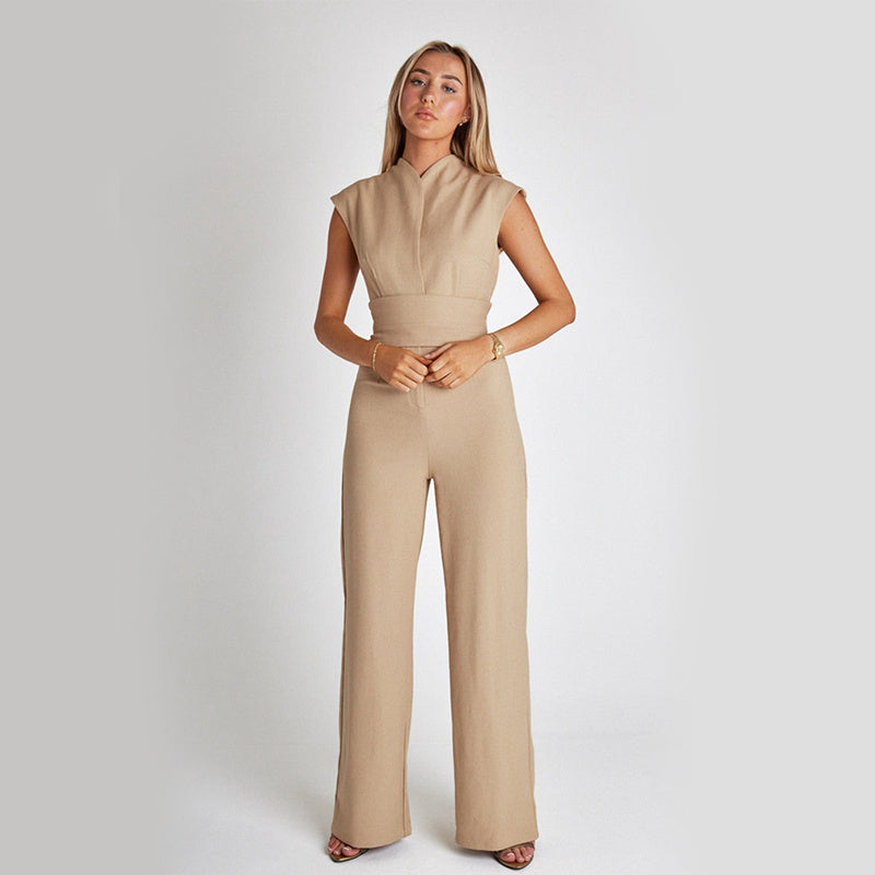 Juna | Jumpsuit Met Tailleband