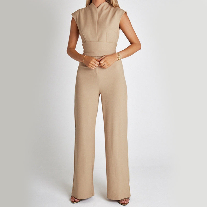 Juna | Jumpsuit Met Tailleband