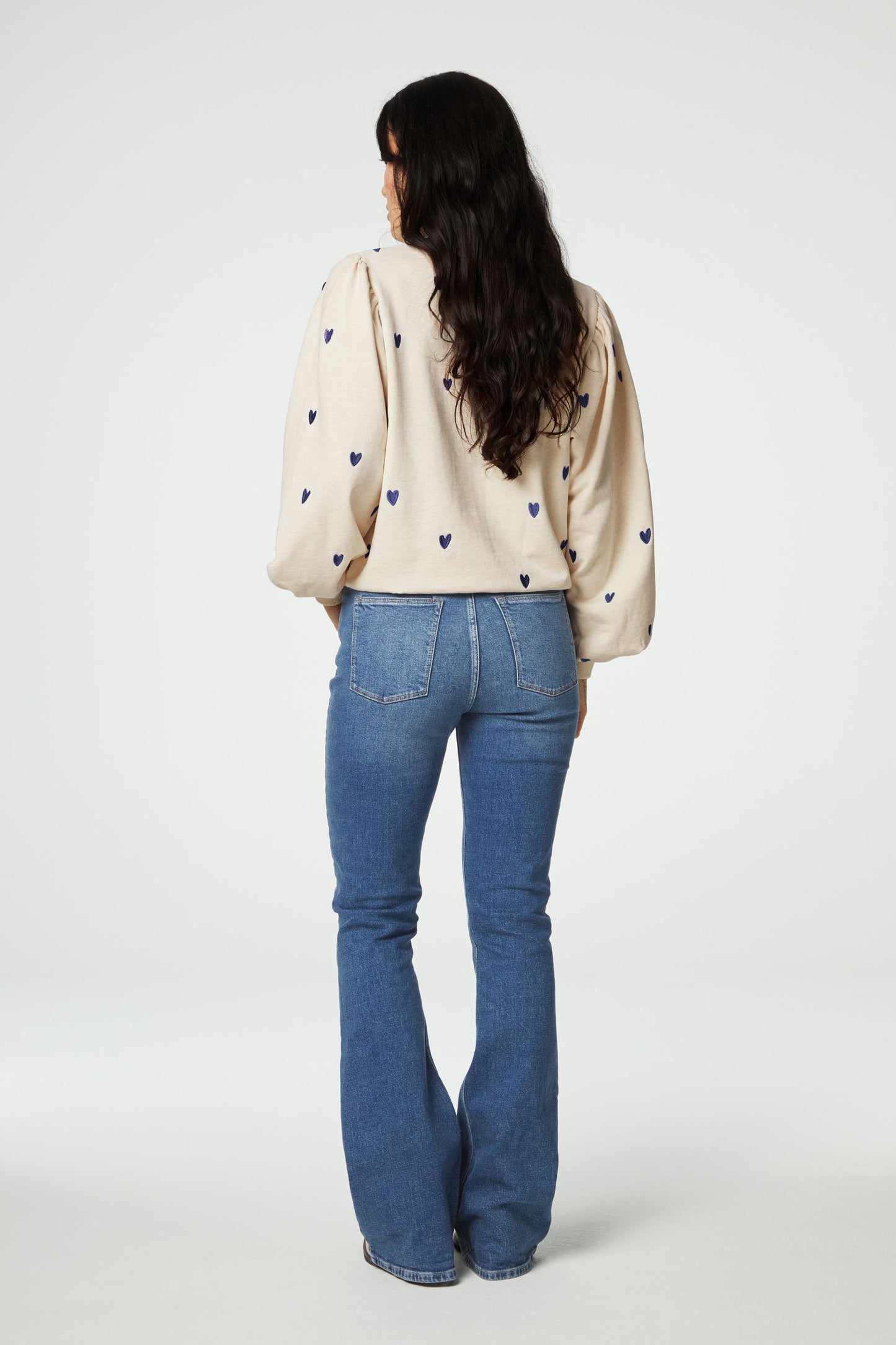 Anastasia | Trui Met Hartjes Patroon
