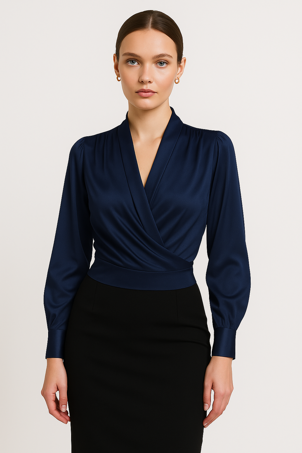Bonny | Satijnen Blouse