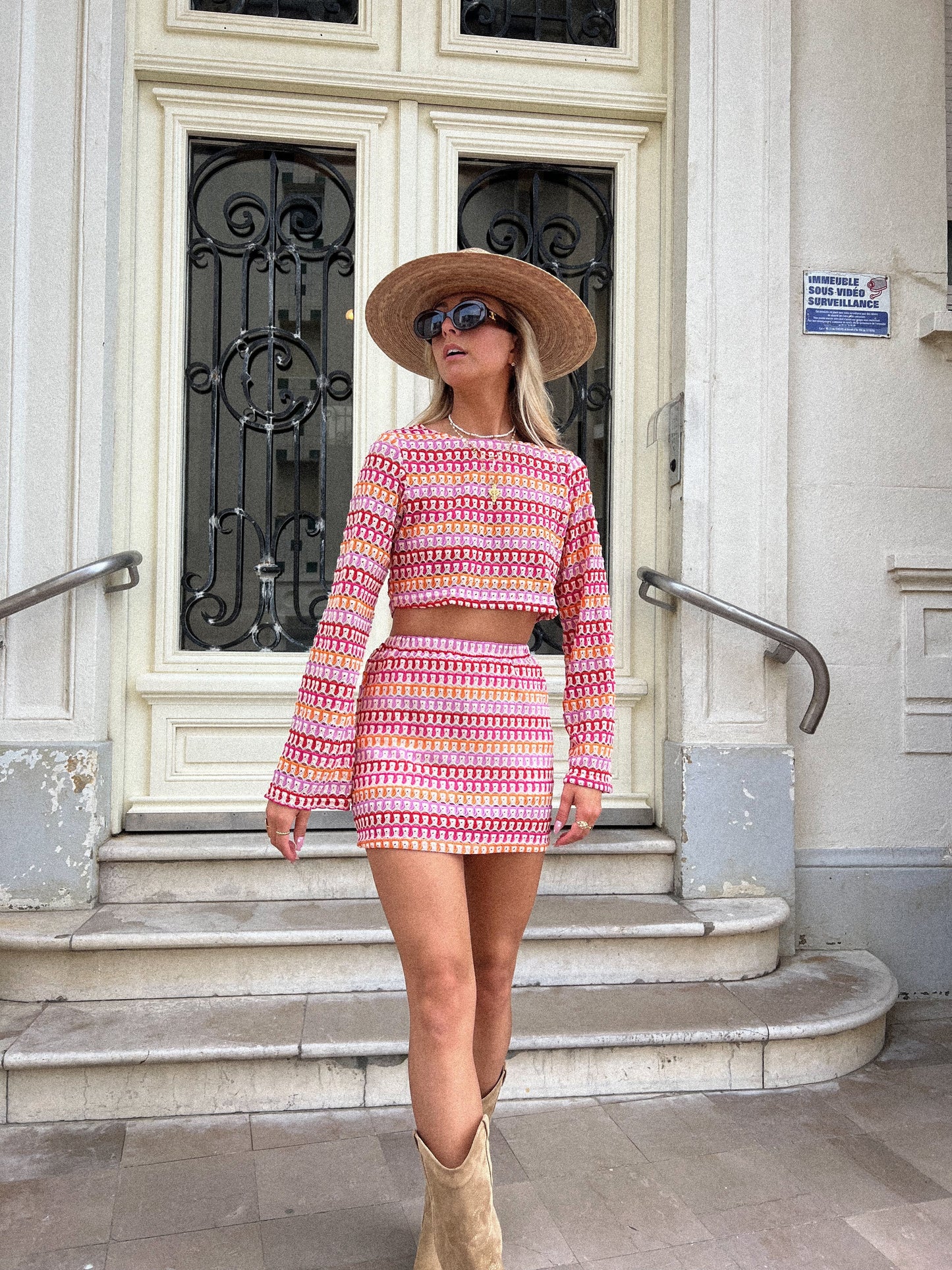 Emily | Set Festival Top Met Korte Rok