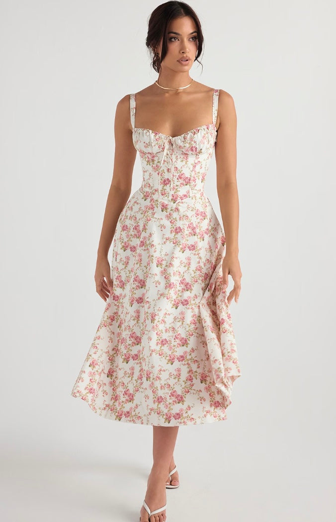 Florence | Elegante Lange Zomerjurk