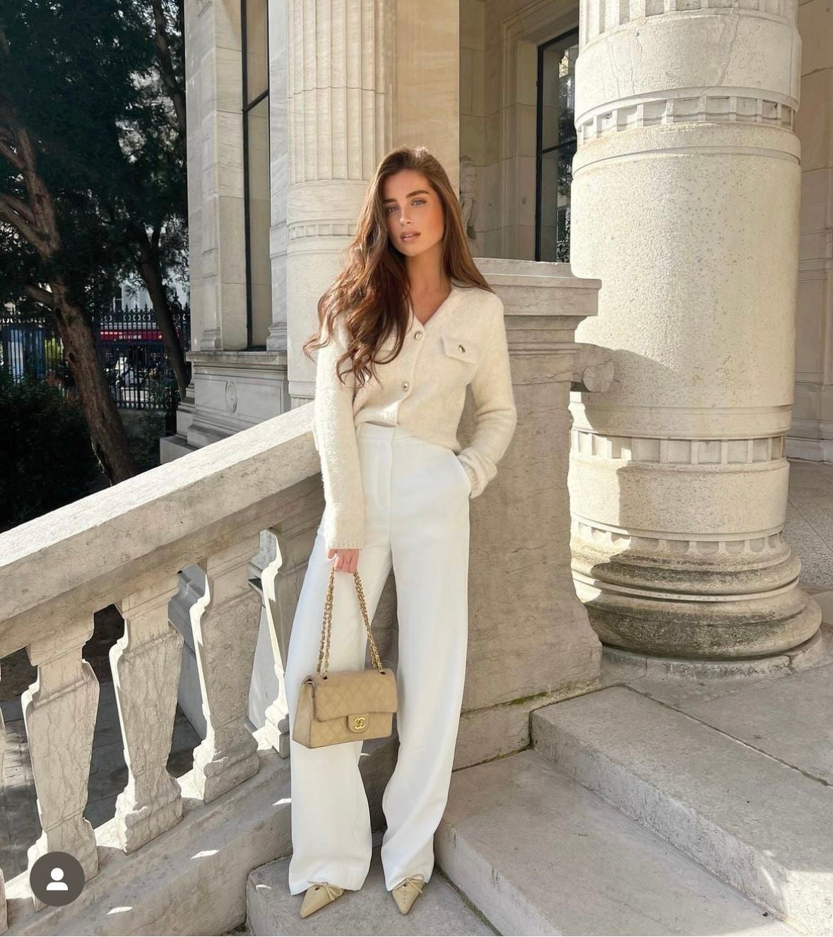 Hailey | Witte Pantalon