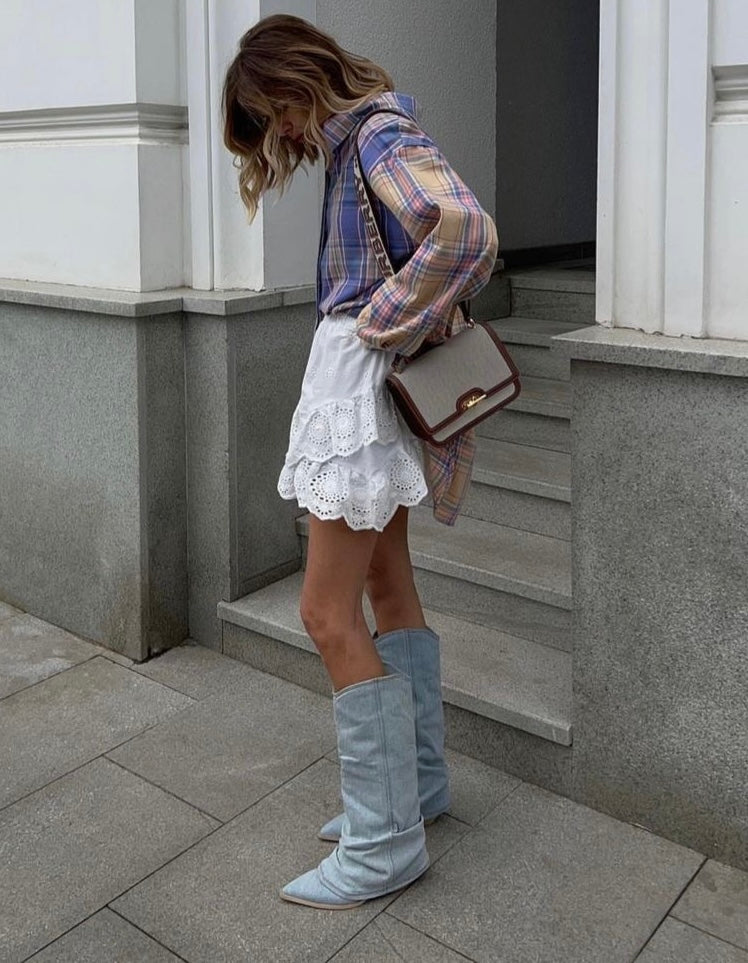 Demy | Denim Laarzen