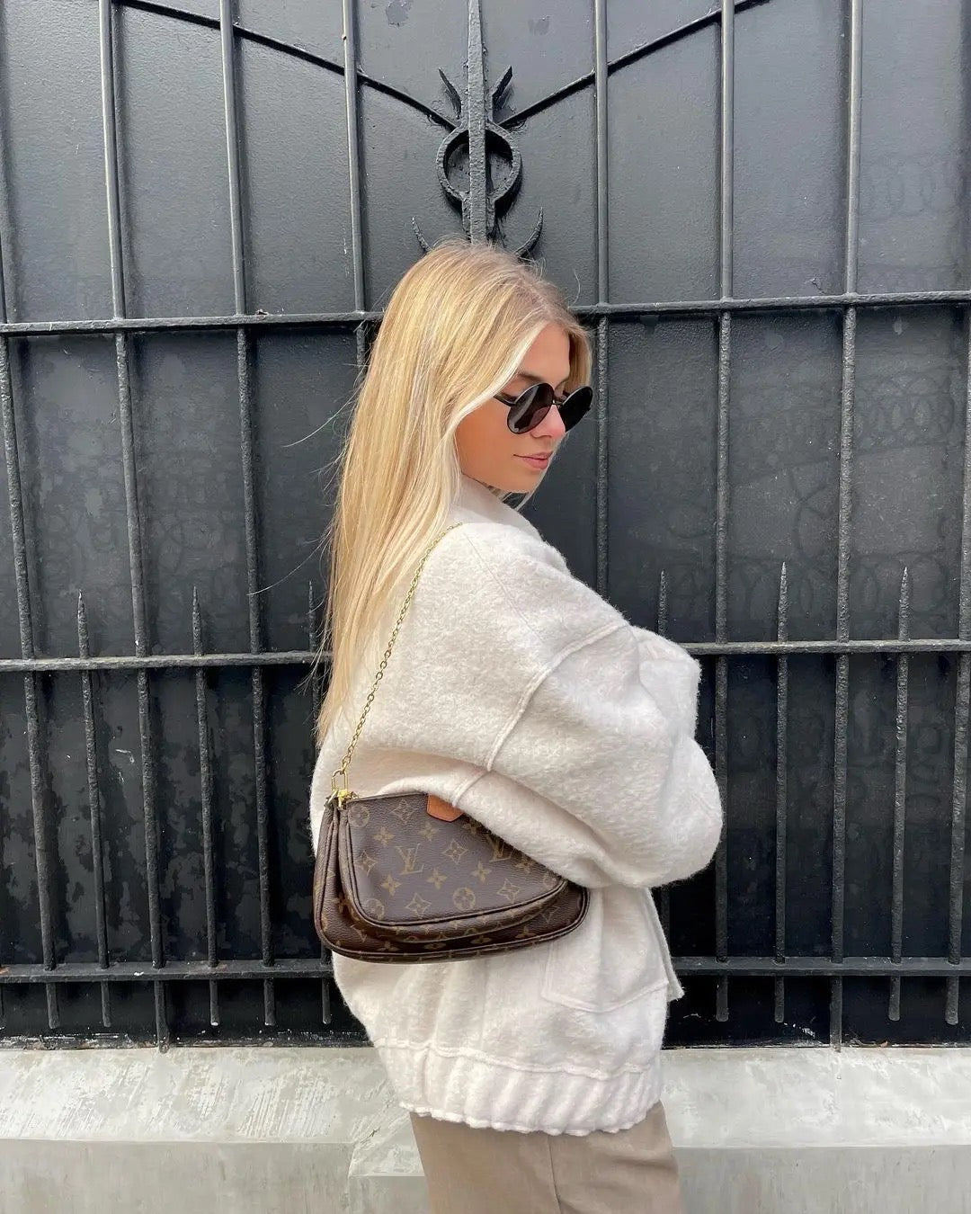 Maya | Warme Tweed Jacket Voor Dames