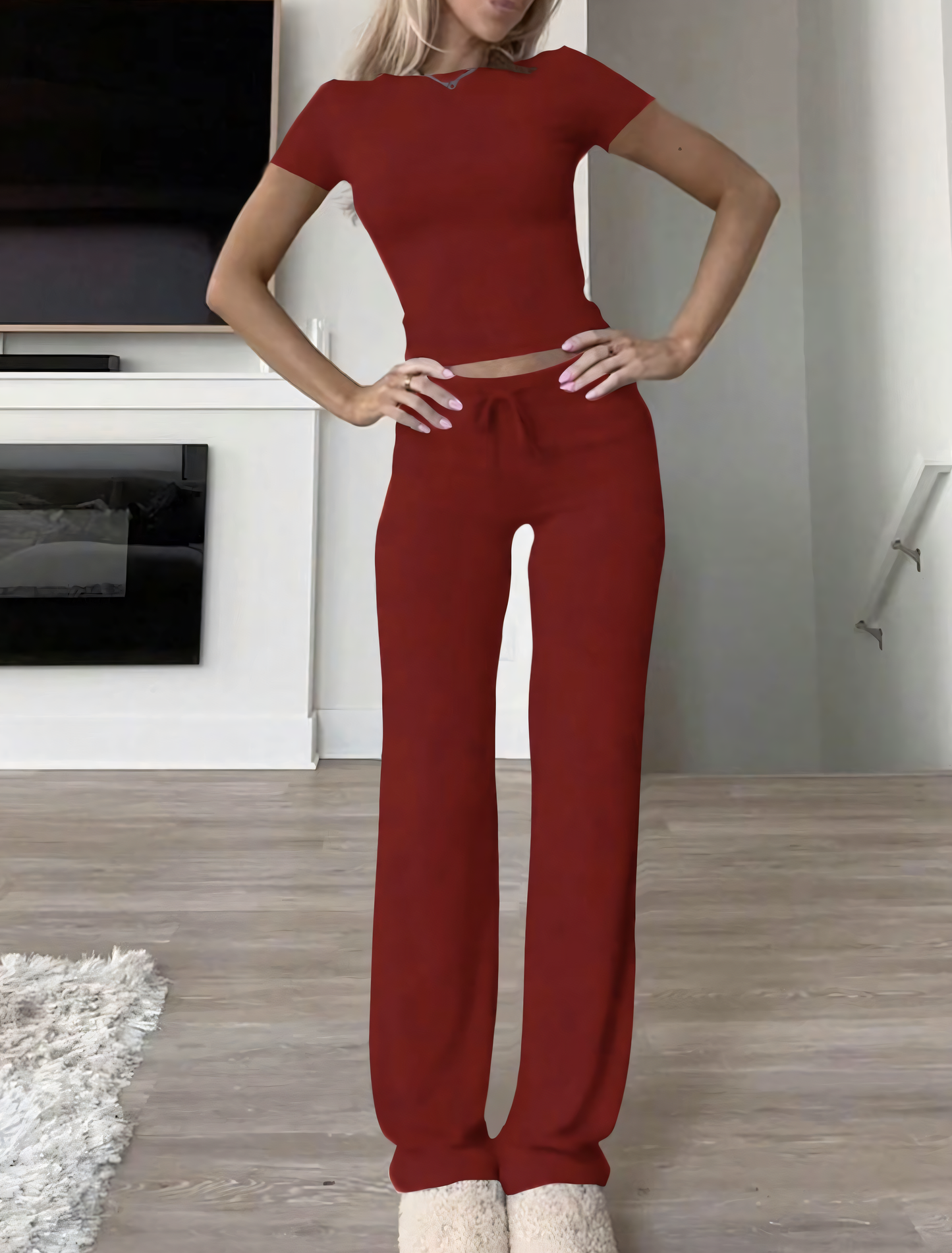 Clarice | Loungeset Top Met Lange Broek