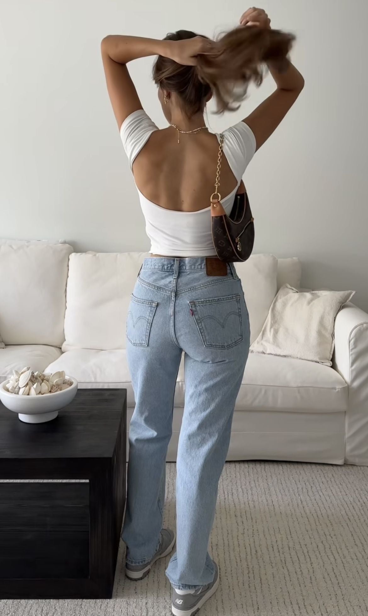 Emilie | Top Met Open Rug
