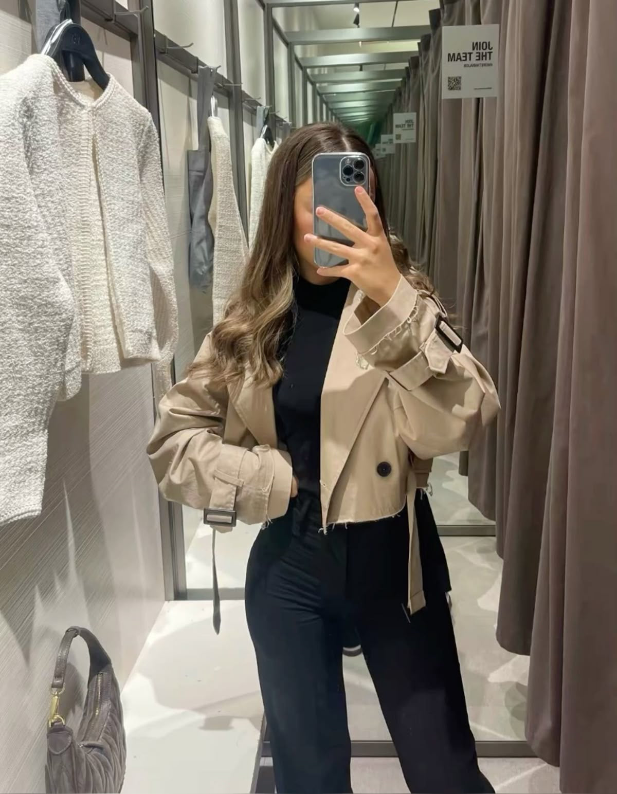Sophia | Korte Elegante Trenchcoat