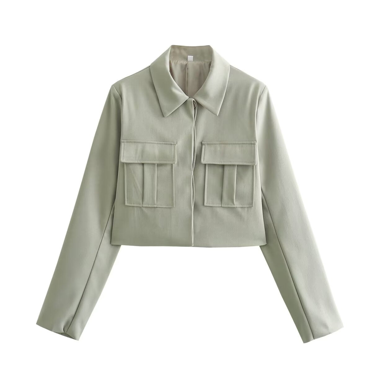Chloe | Elegante Groene Set Jasje Met Lange Broek