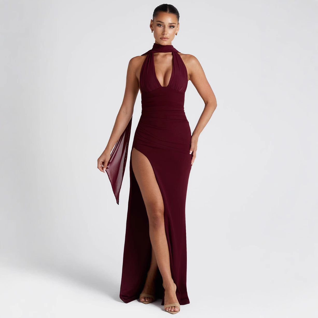 Jazzlyn | Lange Elegante Jurk