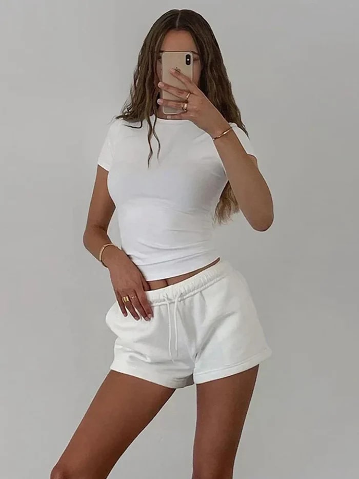 Rosalie | Elegant Getailleerd T-Shirt voor Dames