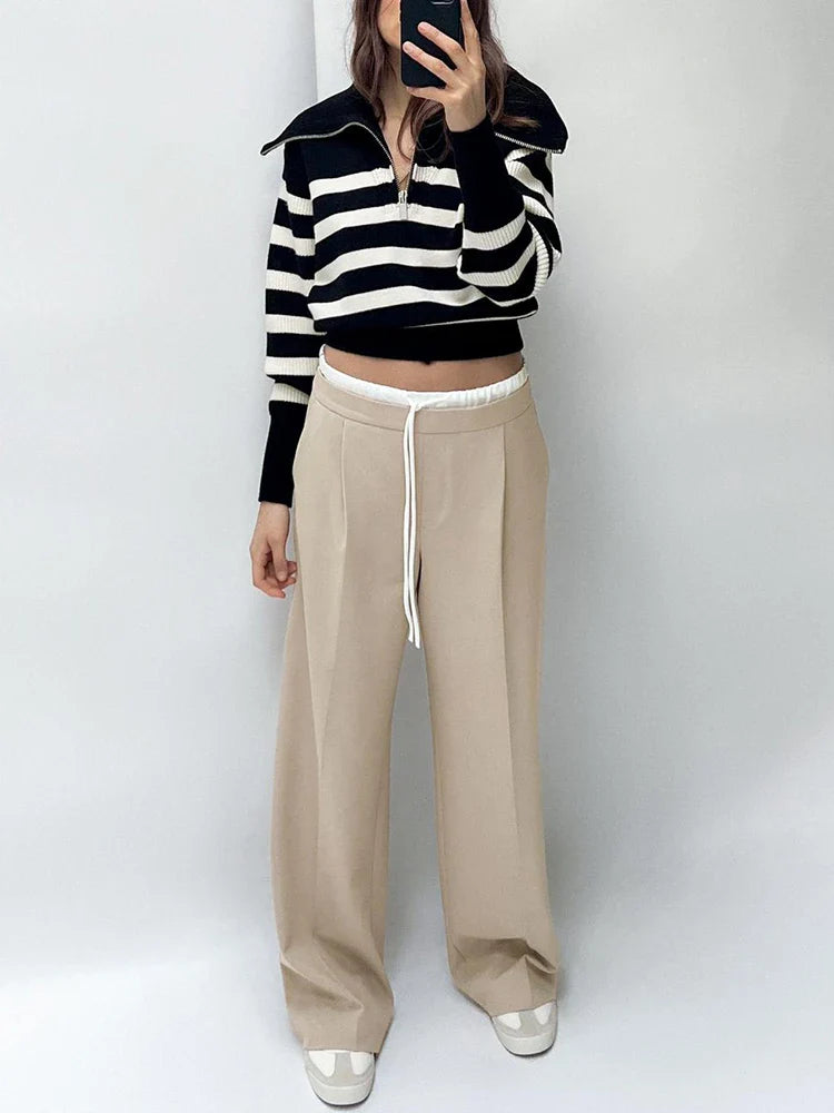 Penelope | Pantalon Met Witte Band