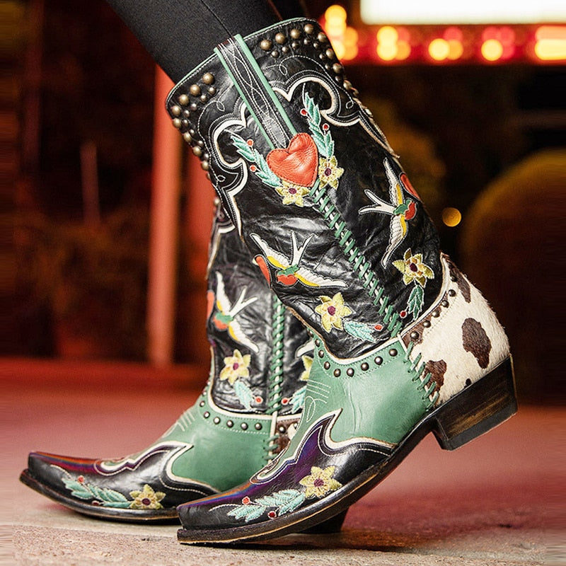 Nadine | Unieke Cowboylaarzen Voor Dames