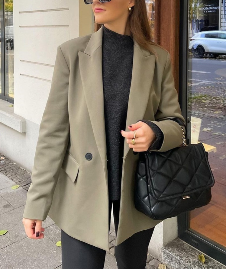 Indy | Oversized Basic Blazer