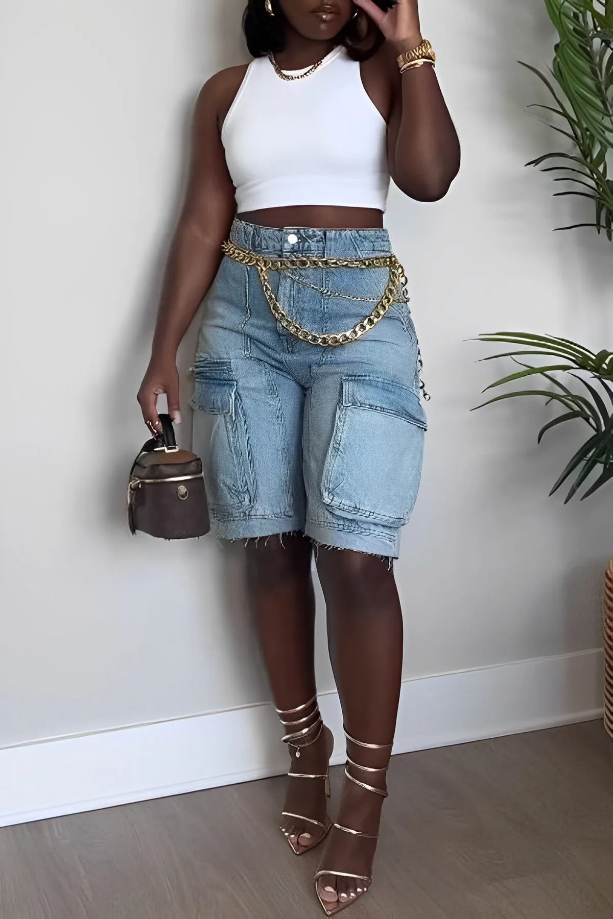 Jaim | Stoere Short Met Zakken