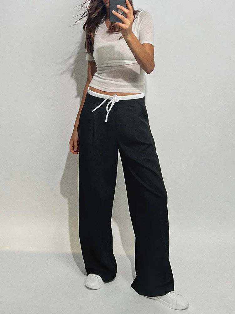 Penelope | Pantalon Met Witte Band