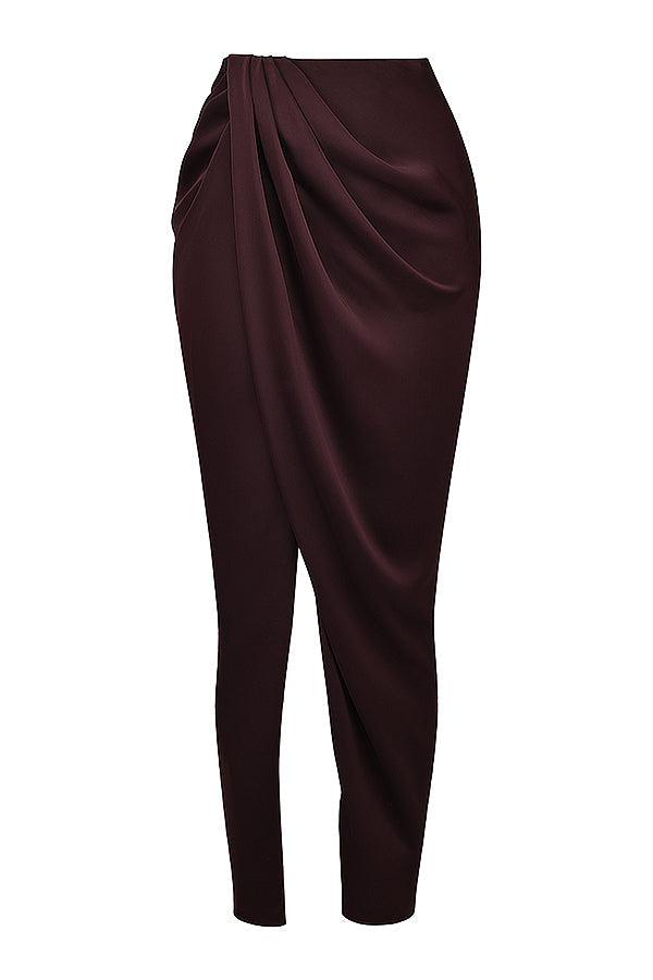 Ella | Satijnen Tweedelige Set Corset-Top En Rok
