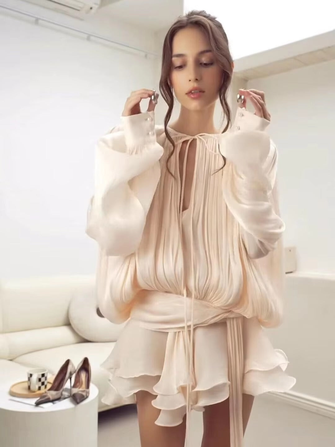 Nora | Elegante Zomerjurk Met Ruffle