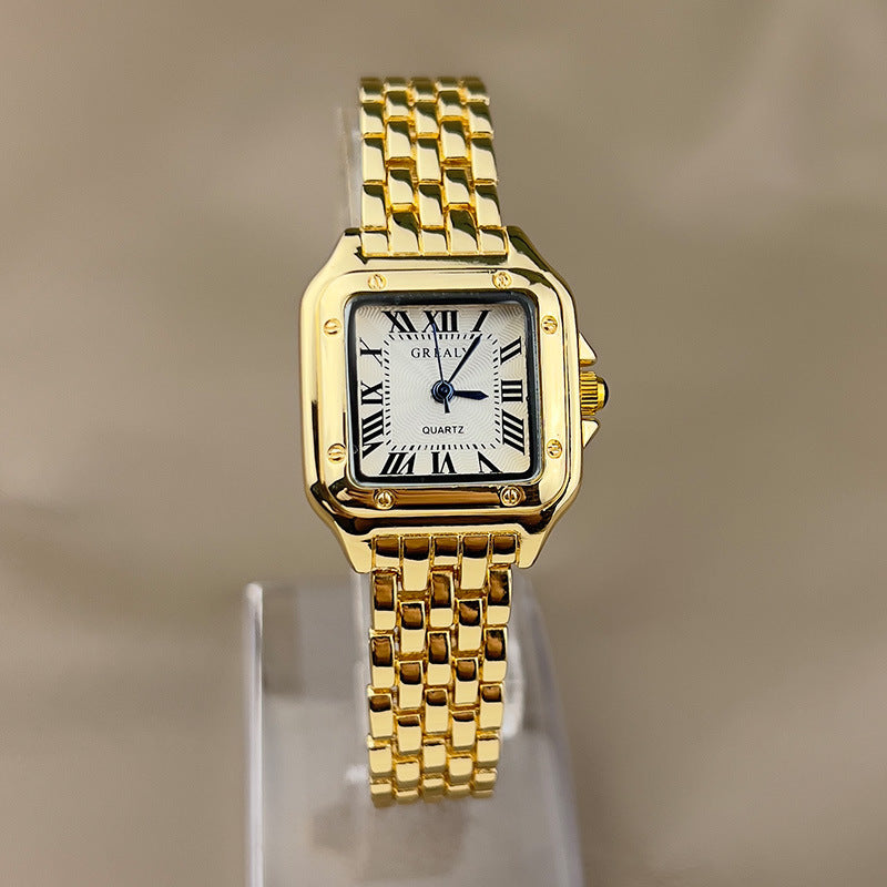 Amaya | Grealy Quartz Horloge Inclusief Horlogeband-Inkorter!
