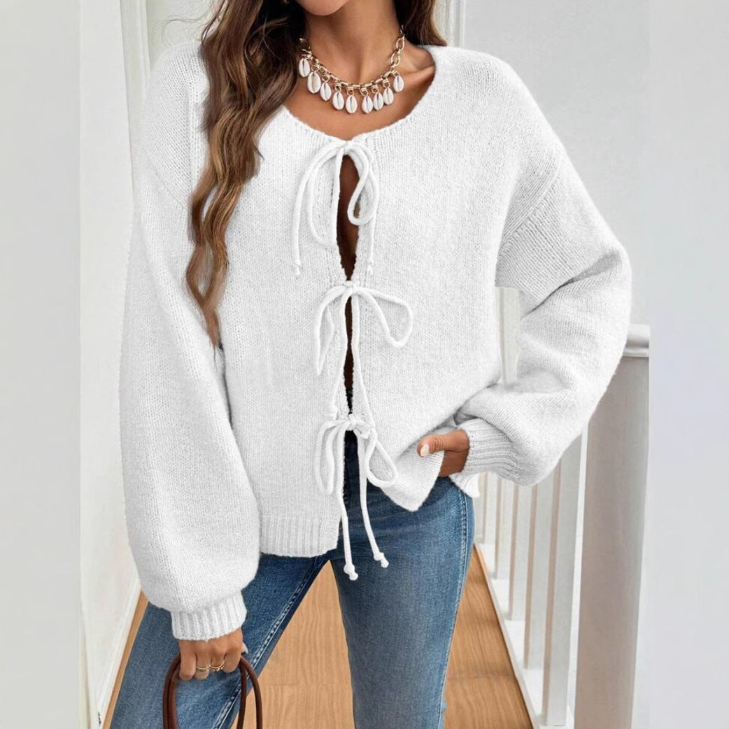 Noa | Vest Met Strik