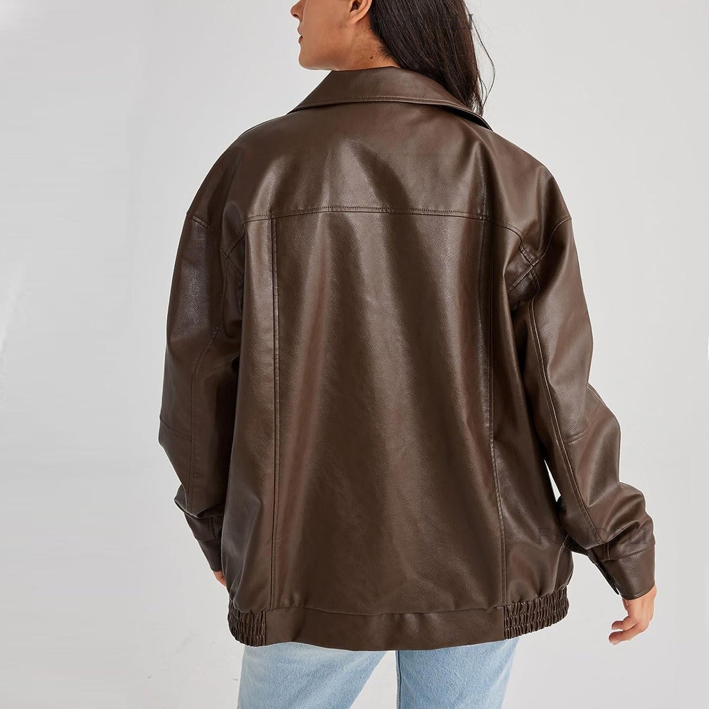 Levy | Leren Vintage Bomberjas