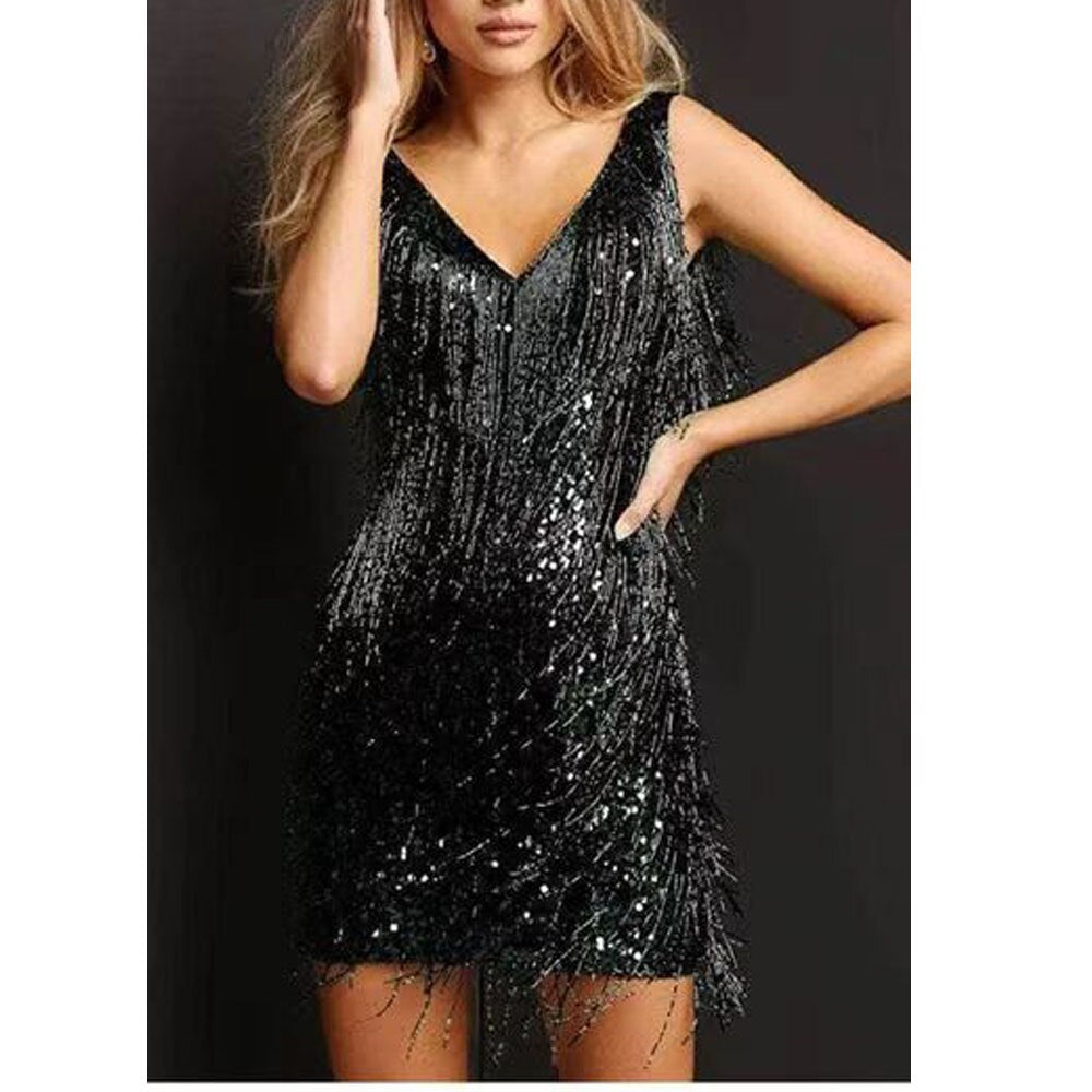 Celine | Cocktailjurk Met Glitters