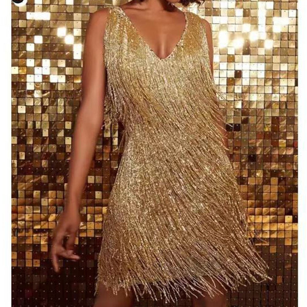 Celine | Cocktailjurk Met Glitters