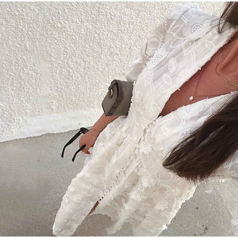 Isabel | Lange Witte Jurk