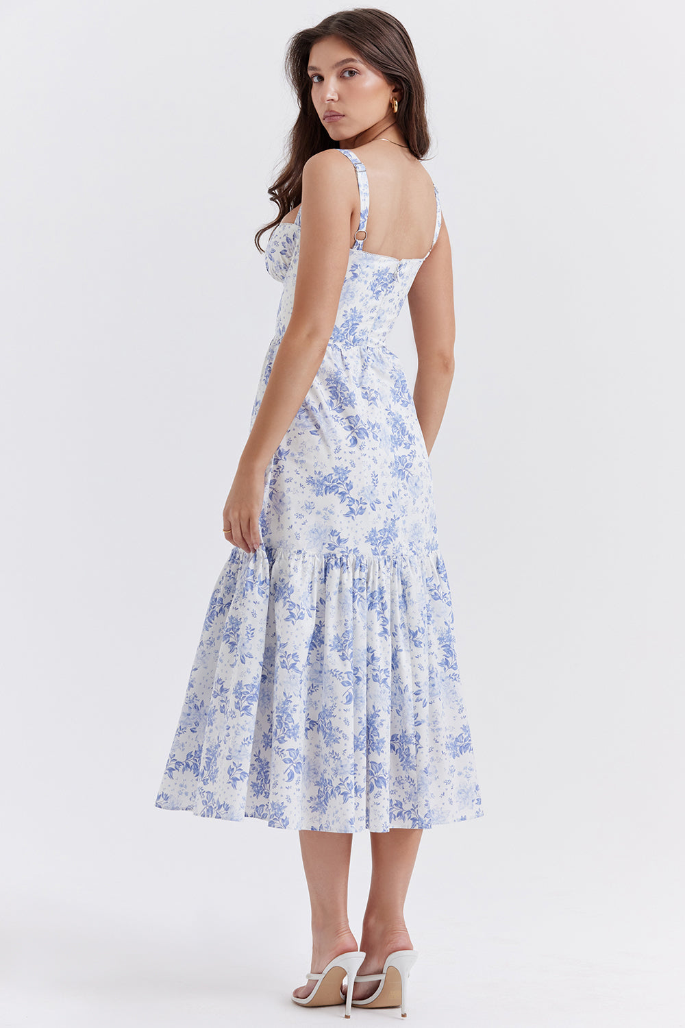 Joanna | Midi Bloemenjurk